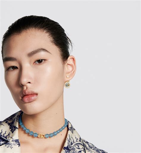 dior tribales blu|dior tribal earrings price.